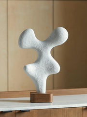 Lavarsen White/Brown Sculpture - A2000839