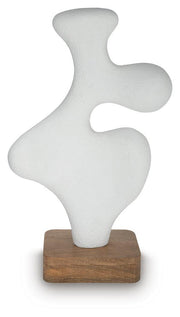 Lavarsen White/Brown Sculpture - A2000840