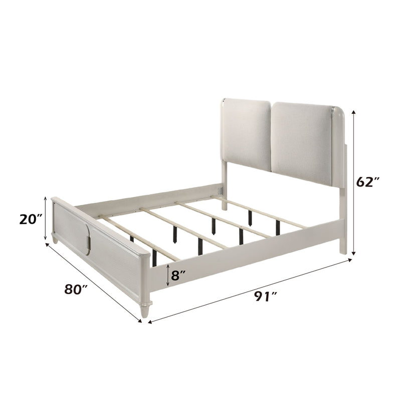 Laveda Eastern King Bed w/LED - BD03791EK
