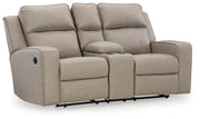 Lavenhorne Reclining Loveseat with Console - Gate FurnitureLoveseat