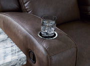 Lavenhorne Reclining Sofa with Drop Down Table - Gate FurnitureReclining Sofa