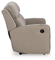 Lavenhorne Reclining Sofa with Drop Down Table - Gate FurnitureReclining Sofa
