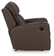 Lavenhorne Sofa, Loveseat and Recliner in Umber - PKG015545