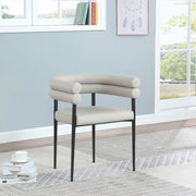 Lavina Vegan Leather Upholstered Dining Chair in Taupe, Set of 2 - 509Taupe-C