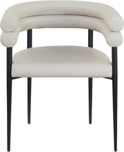 Lavina Vegan Leather Upholstered Dining Chair in Taupe, Set of 2 - 509Taupe-C