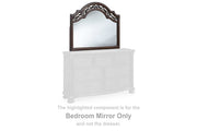 Lavinton Brown Bedroom Mirror - B764-36
