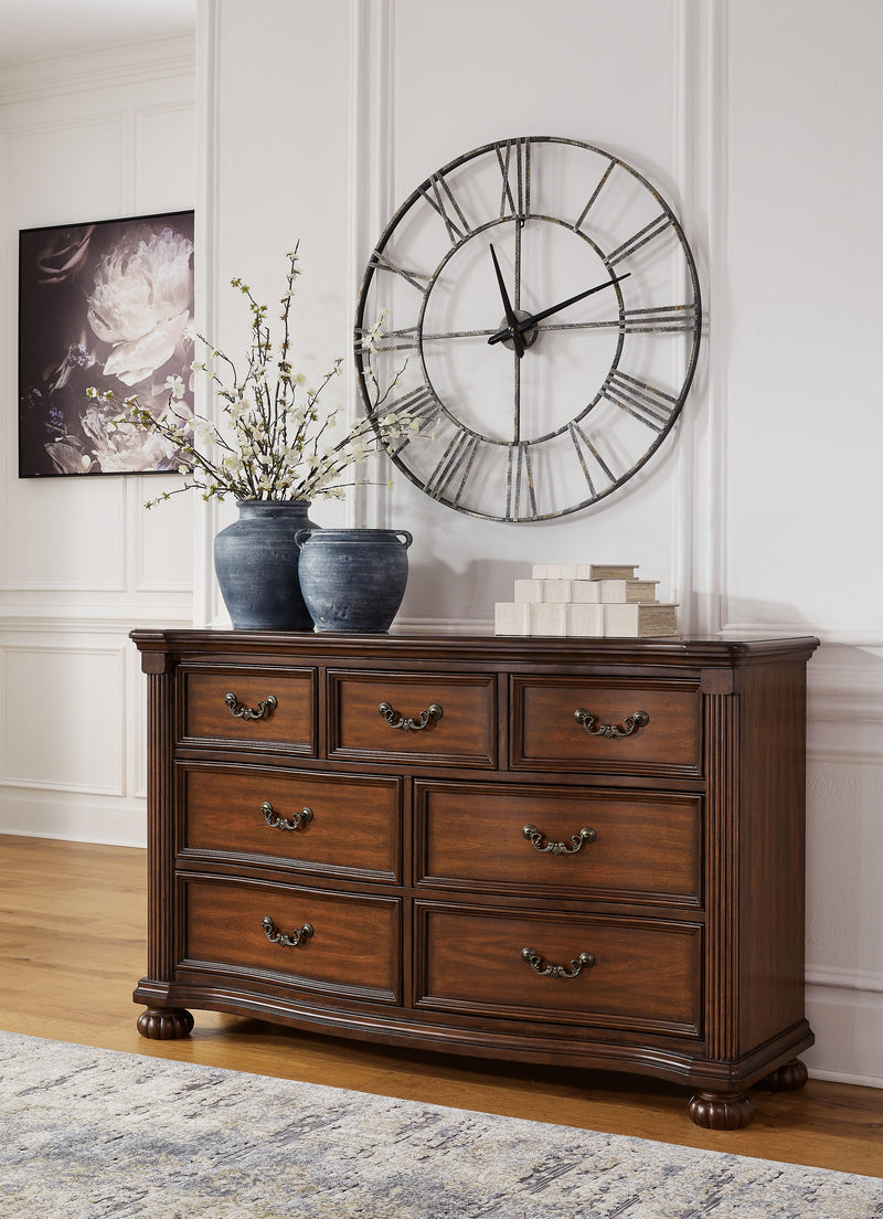 Lavinton Brown Dresser - B764-31