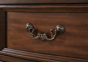 Lavinton Brown King Poster Bed, 2 Chests and Nightstand - B764B12