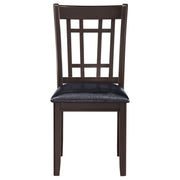 Lavon 5-piece Oval Extension Leaf Dining Set Espresso - 102671-S5