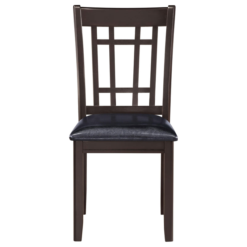 Lavon 5-piece Oval Extension Leaf Dining Set Espresso - 102671-S5