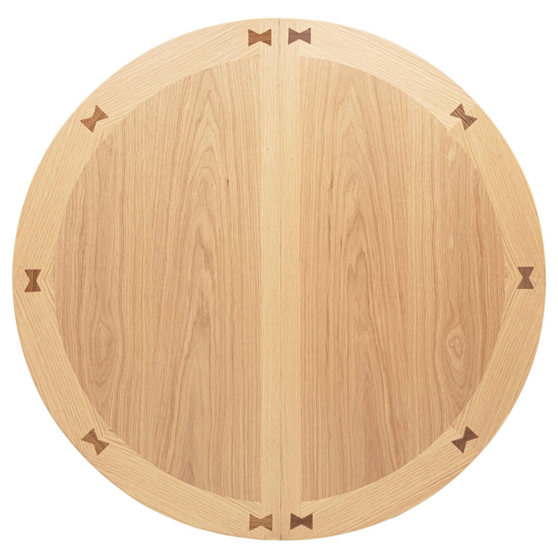 Lavon Oval 60-inch Counter Height Extension Dining Table Light Oak - 106628