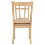 Lavon Wood Dining Side Chair Linen and Light Oak (Set of 2) - 106622