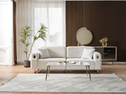 Law 4-pieces (2 Sofa & 2 Chair) Livingroom in White - 200-ELIF-LAW-A510-3311
