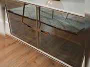 Law Diningroom (Consol With Mirror & Dining Table & 6 Dining Chair) - 200-ELIF-LAW-A512-DT-6-SET
