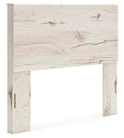 Lawroy Full Panel Headboard and Dresser in Light Natural - PKG020536