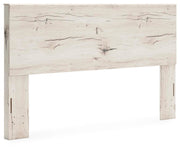 Lawroy King Panel Headboard, Dresser, Mirror and 2 Nightstands in Light Natural - PKG020519
