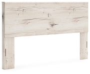 Lawroy King Panel Headboard with Dresser in Light Natural from Ashley - Luna Furniture