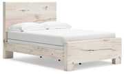 Lawroy Light Natural Full Panel Bed - B2310B16