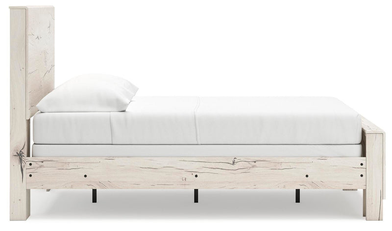 Lawroy Light Natural Full Panel Bed - B2310B16