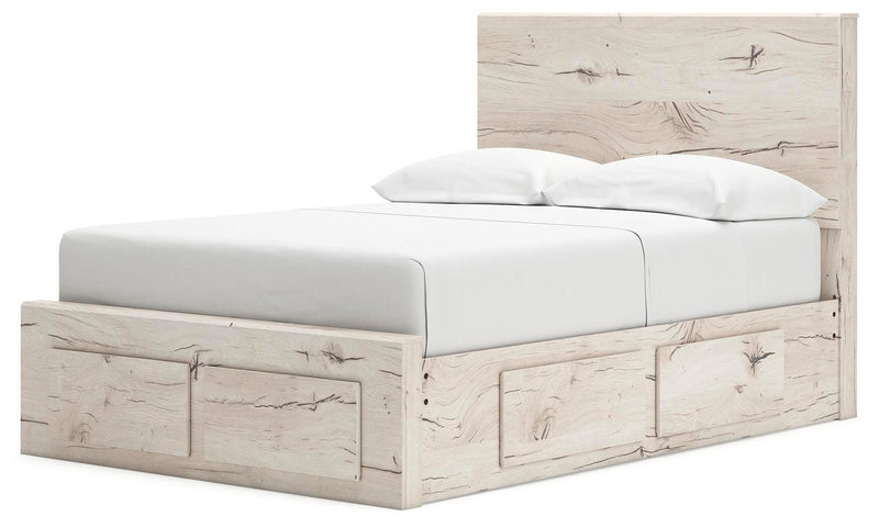 Lawroy Light Natural Full Panel Storage Bed - B2310B24
