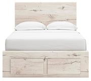Lawroy Light Natural Full Panel Storage Bed - B2310B24