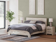 Lawroy Light Natural King Panel Bed - B2310B10