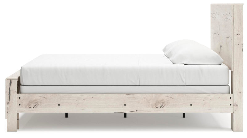 Lawroy Light Natural King Panel Bed - B2310B10