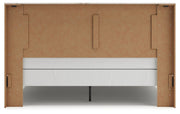 Lawroy Light Natural King Panel Bed - B2310B10