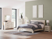 Lawroy Light Natural King Panel Bed - B2310B10