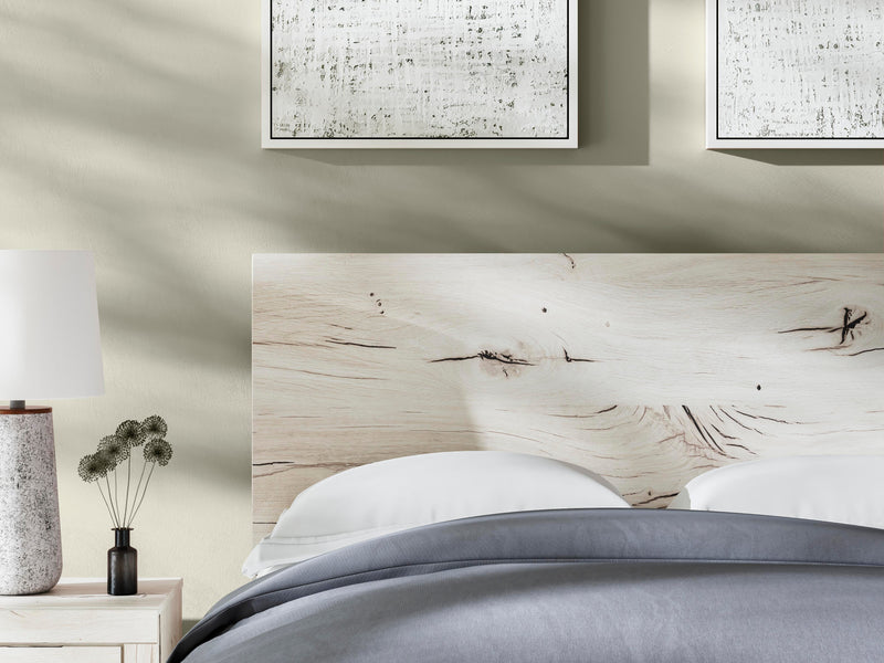 Lawroy Light Natural Queen Panel Bed - B2310B2