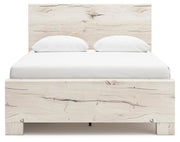 Lawroy Light Natural Queen Panel Bed with Storage - B2310B6