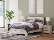 Lawroy Light Natural Queen Panel Headboard, Dresser and Mirror - B2310B25
