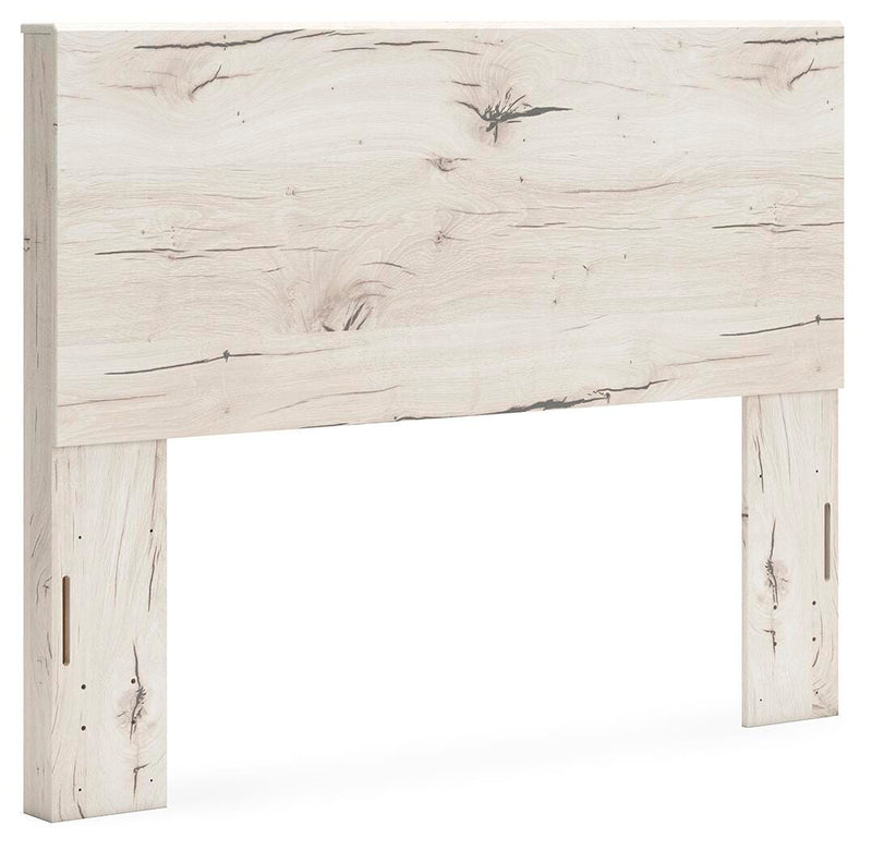 Lawroy Queen Panel Headboard, Dresser and Mirror in Light Natural - PKG020503