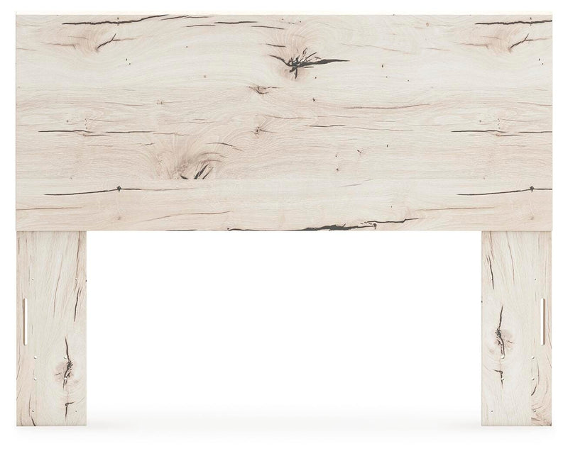Lawroy Queen Panel Headboard, Dresser and Mirror in Light Natural - PKG020503