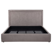 Lawson 54-inch Upholstered Eastern King Platform Bed Mushroom - 315835MKE