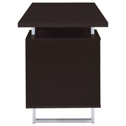 Lawtey 60-inch 2-drawer Office Computer Desk Cappuccino - 801521