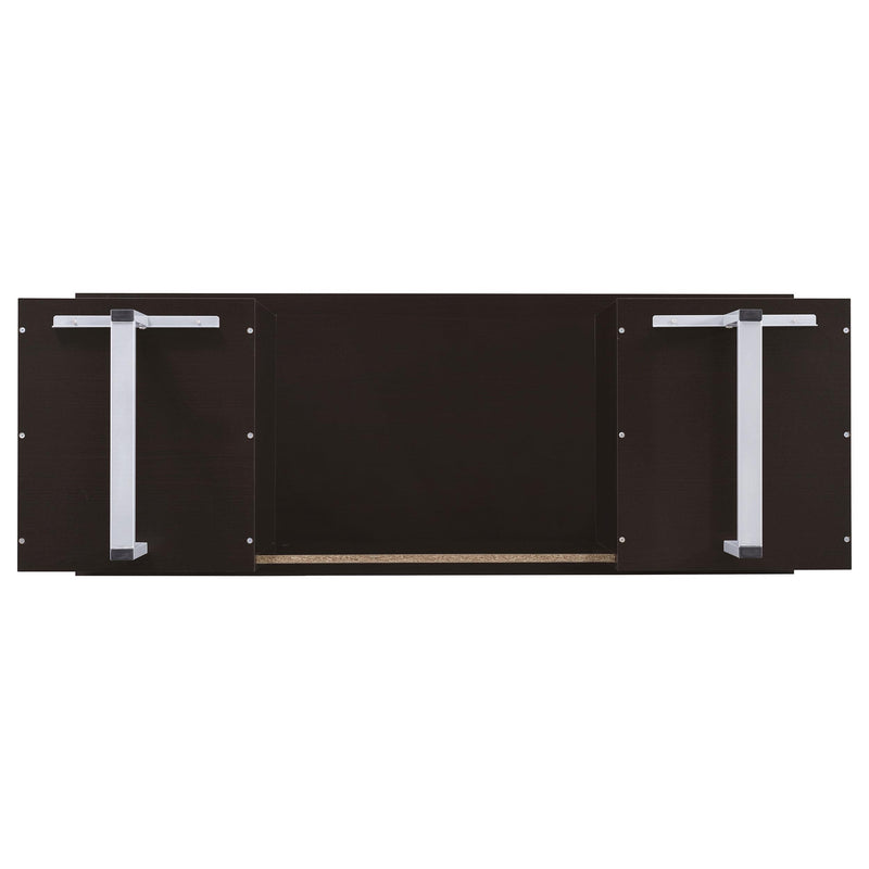 Lawtey 60-inch 2-drawer Office Computer Desk Cappuccino - 801521