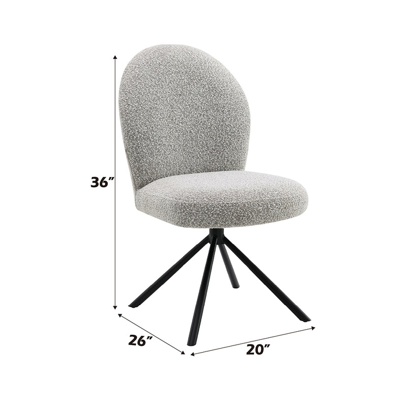 Lawton Side Chair w/Swivel (Set-2) - DN03766