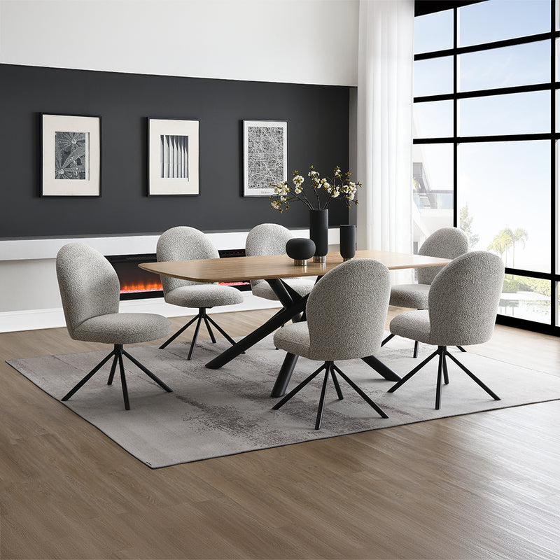 Lawton Side Chair w/Swivel (Set-2) - DN03766