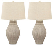 Layal Beige Table Lamp (Set of 2) - L235634X2