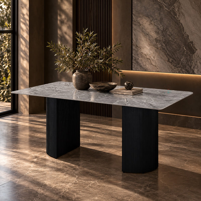 Leander Dining Table w/Ceramic Top - DN05545