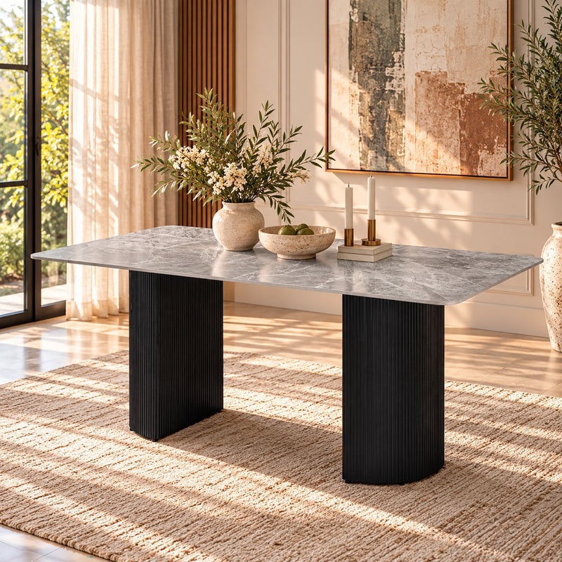 Leander Dining Table w/Ceramic Top - DN05545