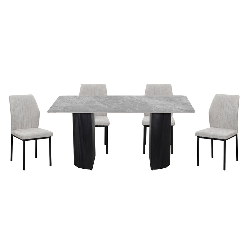 Leander Dining Table w/Ceramic Top - DN05545