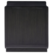 Leandro 1-drawer Wood Occasional Side End Table Burnished Black - 704637
