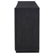 Leandro 2-drawer Dining Sideboard Server Burnished Black - 115395