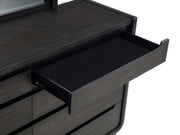 Leandro 4-piece Queen Bedroom Set Burnished Black - 222491Q-S4