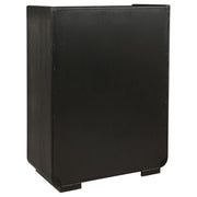 Leandro 5-drawer Bedroom Chest of Drawers Burnished Black - 222495