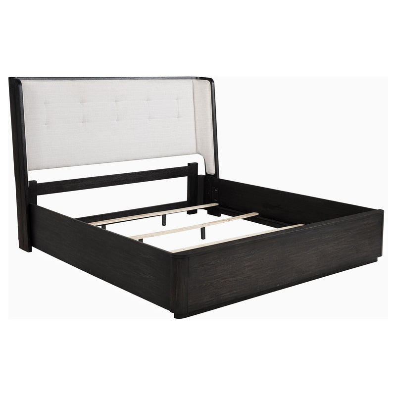 Leandro 5-piece California King Bedroom Set Burnished Black - 222491KW-S5