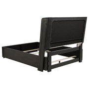 Leandro 5-piece Queen Bedroom Set Burnished Black - 222491Q-S5