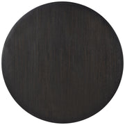 Leandro 60-inch Round Dining Table Burnished Black - 115390